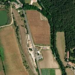 Vue satellite de Aire de repos à Séranon à Séranon