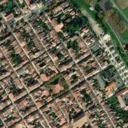 Vue satellite de Aire de stationnements de Grenade à Ondes