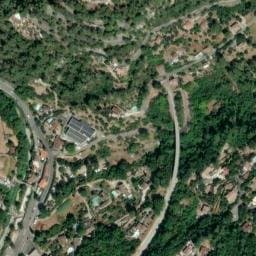 Vue satellite de Camping de la Laune à Blausasc