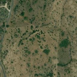 Vue satellite de AIRE DE CAMPING-CAR DU CAMPING MUNICIPAL DE LA VACQUERIE à La Vacquerie-et-Saint-Martin-de-Castries