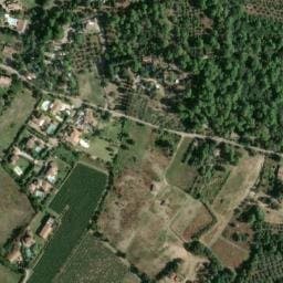 Vue satellite de L'Olivier à Junas