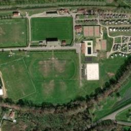 Vue satellite de Aire de camping-car des Rives de l'Adour à Saint-Sever