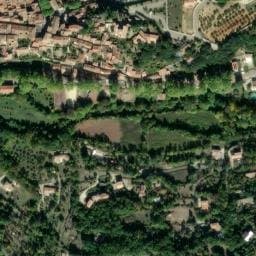 Vue satellite de Parking nuit — Soubès à Soubès