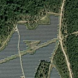 Vue satellite de Bivouac à Vergèze à Vergèze