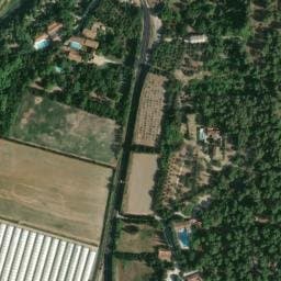 Vue satellite de Saint-Gabriel à Tarascon