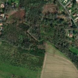 Vue satellite de Camping Entre les Thermes à Gousse