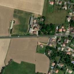 Vue satellite de Camping La ferme Bizençon à Cassen