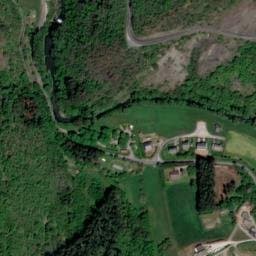Vue satellite de Camping du Dourdou à Brusque