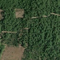 Vue satellite de Cabane de Verre à Congénies