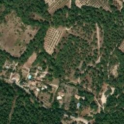Vue satellite de Source de Riouffret à Mérindol