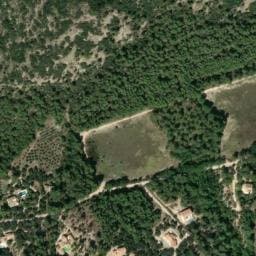 Vue satellite de Bivouac à Mallemort à Mallemort