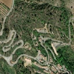 Vue satellite de Aire de camping-car à Sainte-Croix-du-Verdon à Sainte-Croix-du-Verdon