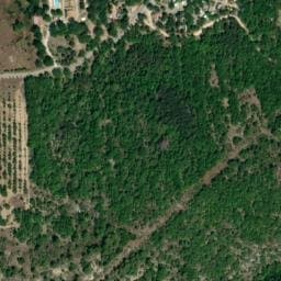Vue satellite de Les Bastides de Chanteraine à Les Salles-sur-Verdon