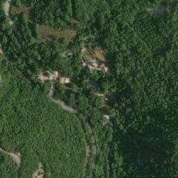 Vue satellite de Fontaine de Bramafan à Courmes
