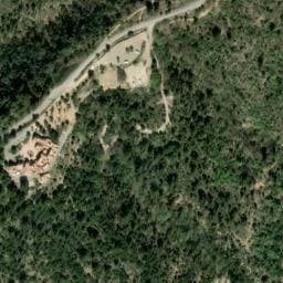 Vue satellite de Aire de camping-car à Sainte-Croix-du-Verdon (2) à Sainte-Croix-du-Verdon