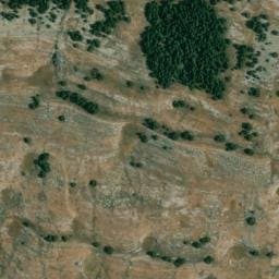 Vue satellite de Bivouac à Gréolières (14) à Gréolières