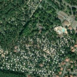Vue satellite de Aquaclub à Soustons