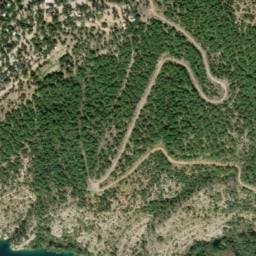 Vue satellite de Camping Naturiste Verdon Provence à Saint-Martin-de-Brômes