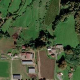 Vue satellite de Aire de camping-car - Ferme Larrey à Nerbis
