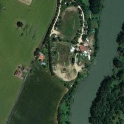 Vue satellite de Camping des Lacs à Ondes