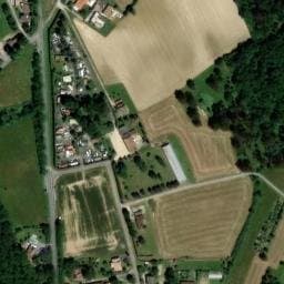 Vue satellite de Camping Ferme de la Mule à Cépet