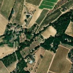 Vue satellite de Le Plan à Ansouis