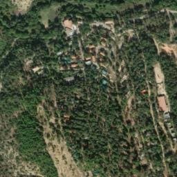 Vue satellite de Le Lac à Allemagne-en-Provence
