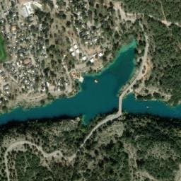 Vue satellite de Coteau de la Marine à Sainte-Croix-du-Verdon