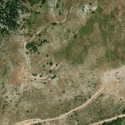 Vue satellite de Abri contre le vent à La Bastide