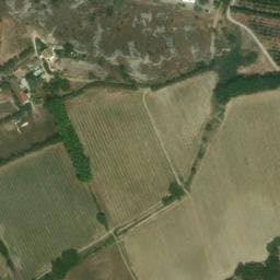 Vue satellite de Les Pommiers de Provence à Sénas