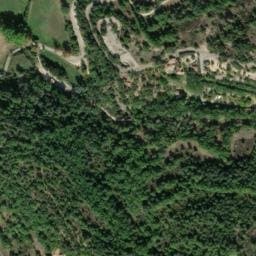 Vue satellite de La Grangeonne à Allemagne-en-Provence