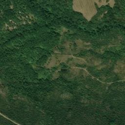 Vue satellite de Camping à Lodève à Lodève
