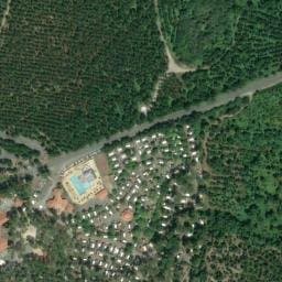 Vue satellite de Aire de camping-car à Soorts-Hossegor (2) à Soorts-Hossegor