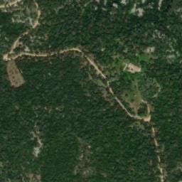 Vue satellite de Maison forestière des Plos à Saint-Jean-de-Fos