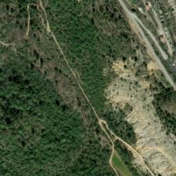 Vue satellite de Le Vieux Chêne à Baudinard-sur-Verdon