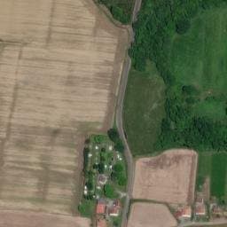 Vue satellite de Aire naturelle de camping La Grange à Yzosse
