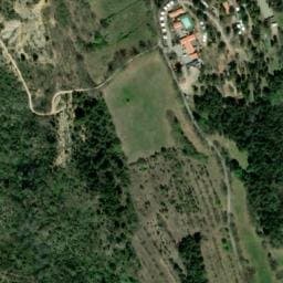 Vue satellite de Camping Le Lac à Bauduen