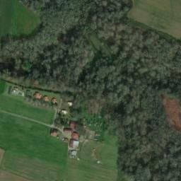 Vue satellite de La ferme Eslous à Goos