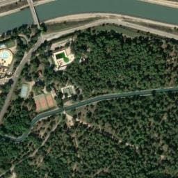 Vue satellite de Luberon Parc à Charleval