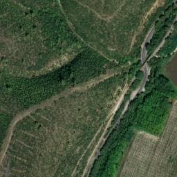Vue satellite de Aire de repos à Corbières-en-Provence (2) à Corbières-en-Provence
