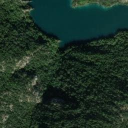 Vue satellite de Cabane de l'Inca à Esparron-de-Verdon