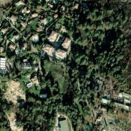 Vue satellite de Camping Domaine de La Bergerie à Vence