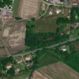 Vue satellite de Camping Lacrouzade à Yzosse