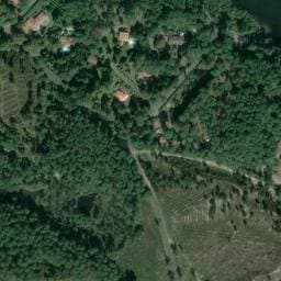 Vue satellite de L'Etang Blanc Vacances André Trigano à Seignosse