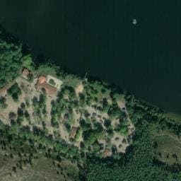 Vue satellite de L'Étang Blanc à Soorts-Hossegor