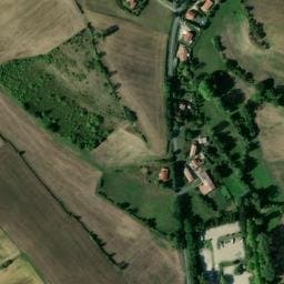 Vue satellite de Aire de Camping Car Lautrec à Peyregoux