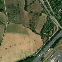 Vue satellite de Bivouac à Lunel à Lunel
