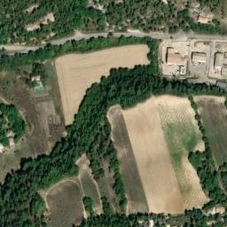 Vue satellite de Aire de repos à Pertuis (2) à Pertuis