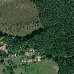 Vue satellite de Les 2 Etangs à Soorts-Hossegor