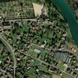Vue satellite de Camping Les Ombrages à Aire-sur-l'Adour